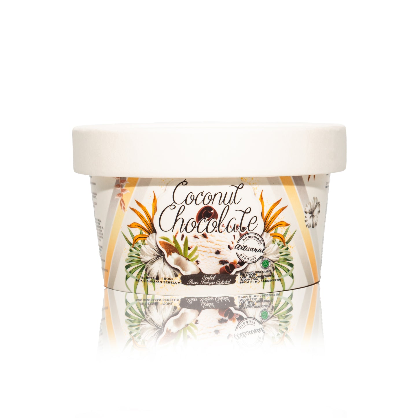 Icelab Bali 5oz Coconut Chocolate Gelato