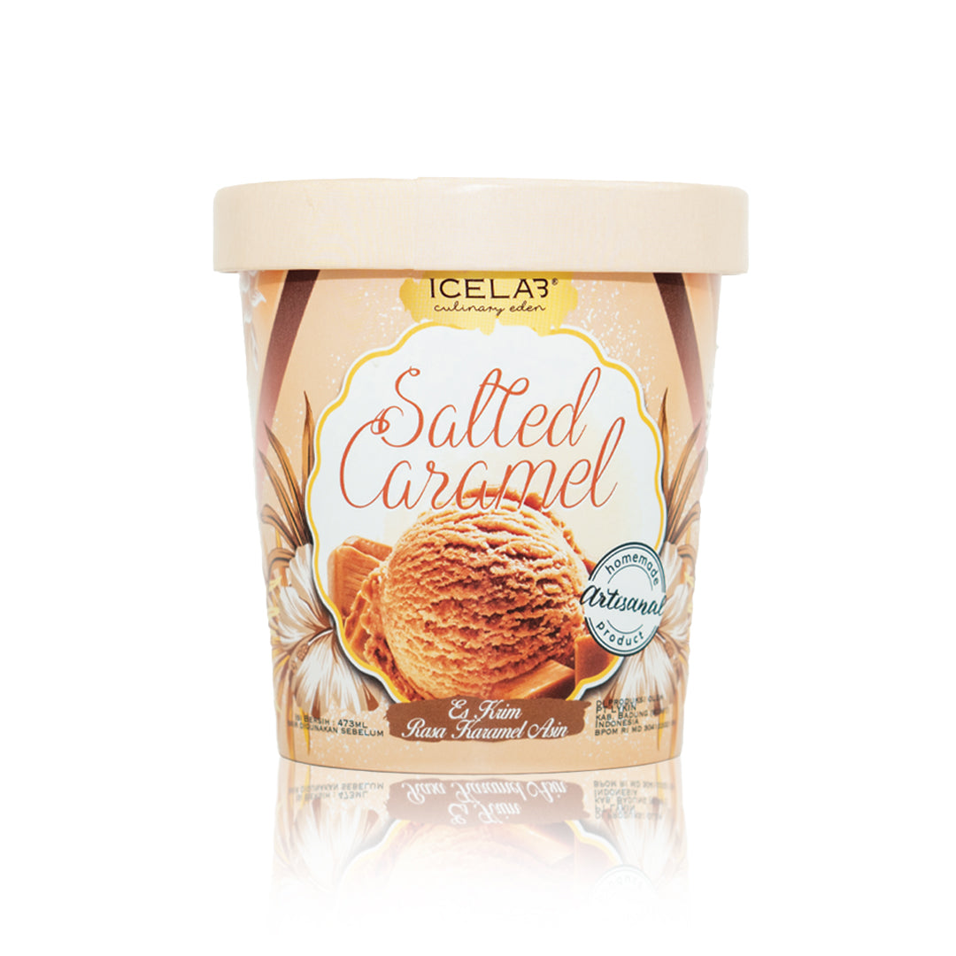 Icelab Bali 16oz Salted Caramel Gelato