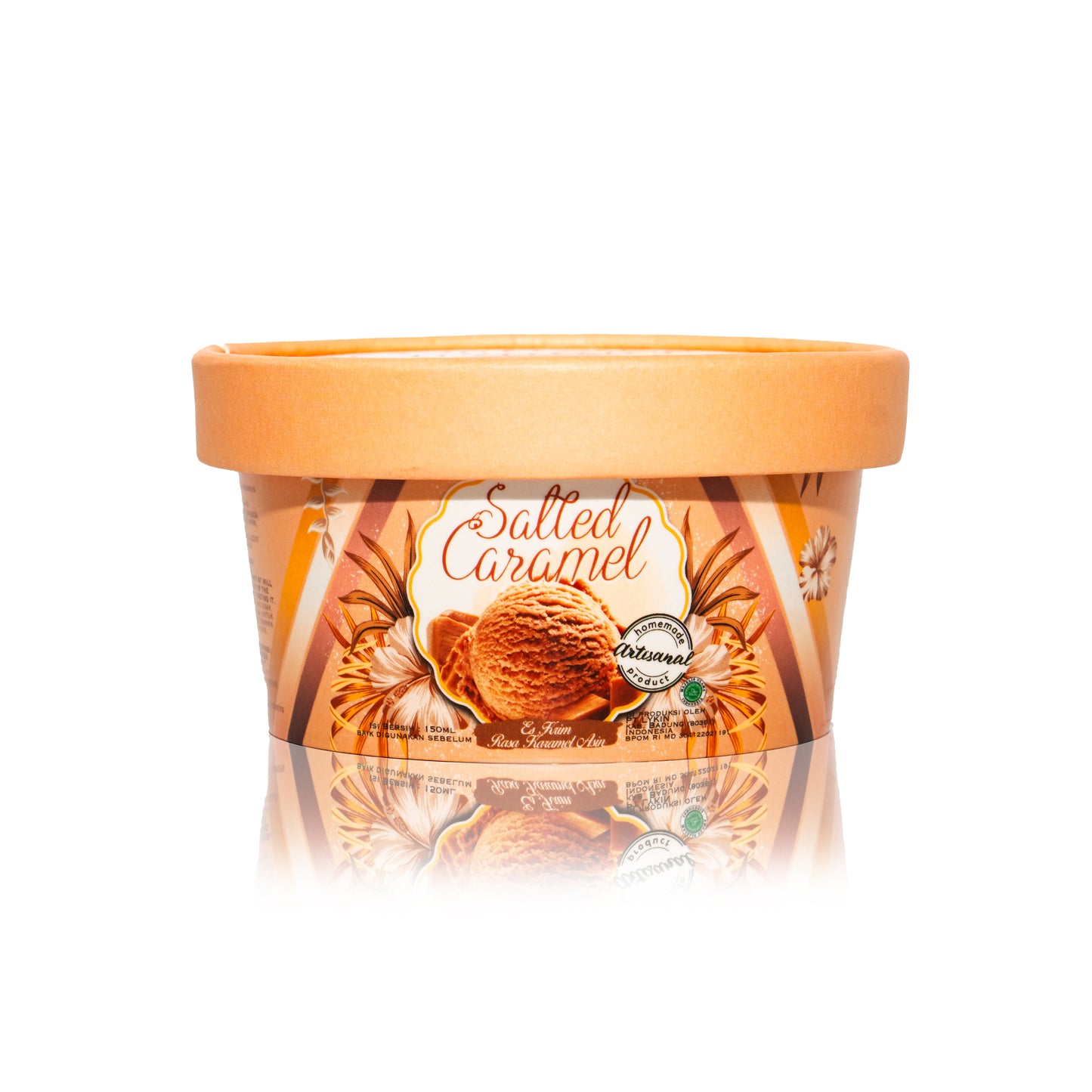 Icelab Bali 5oz Salted Caramel Gelato