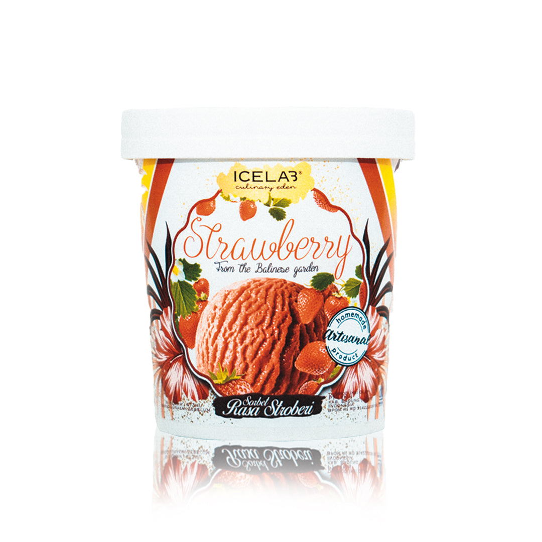Icelab Bali 16oz Strawberry Gelato