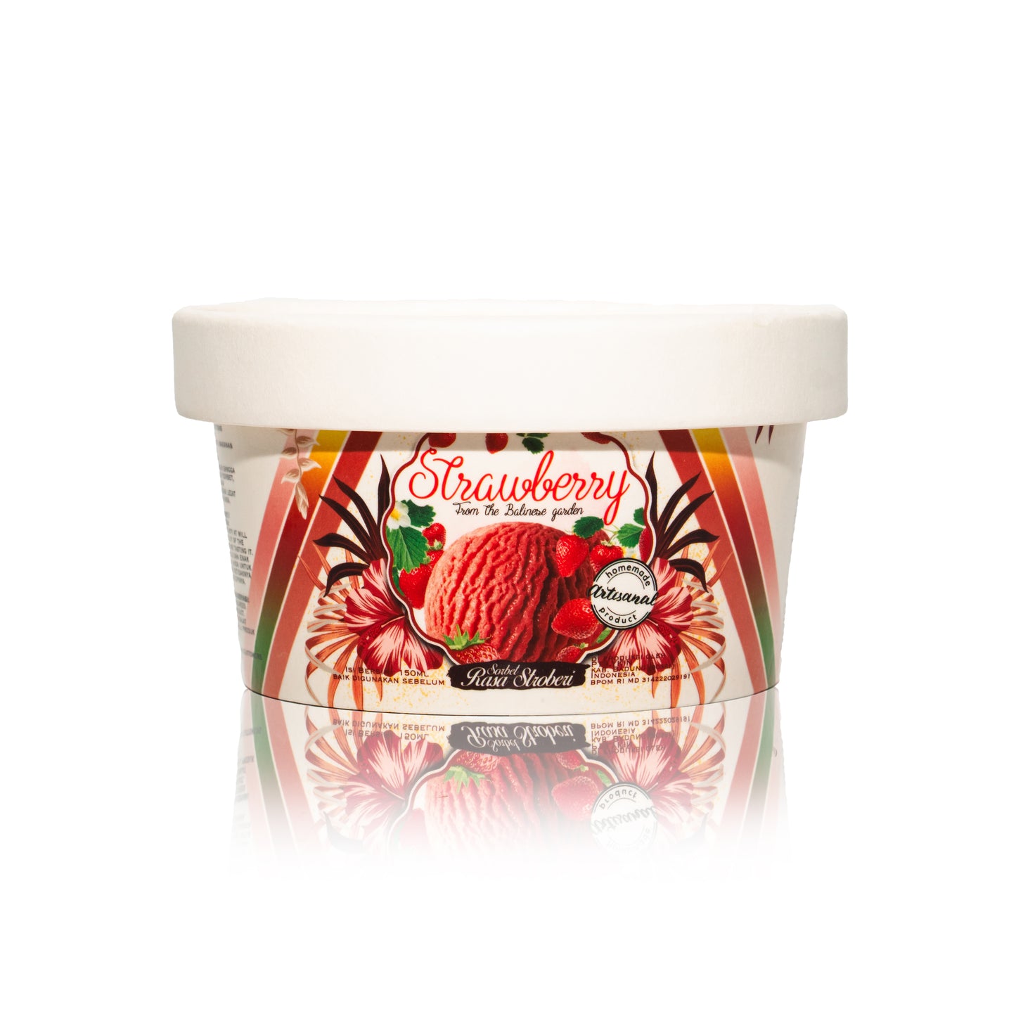 Icelab Bali 5oz Strawberry Gelato