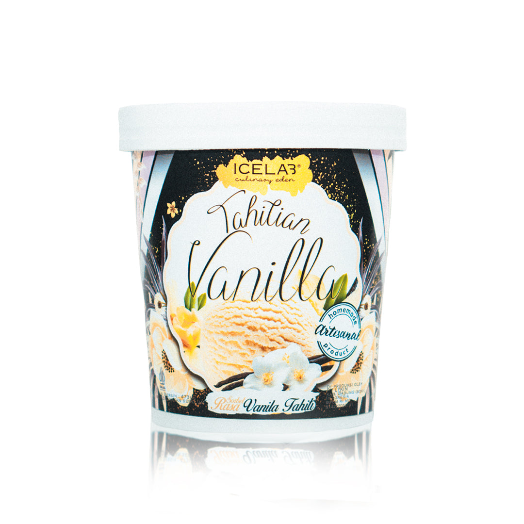 Icelab Bali 16oz Tahitian Vanilla Gelato