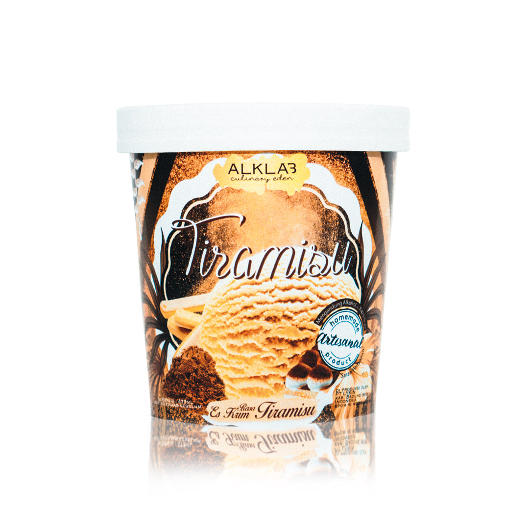 Icelab Bali 16oz Tiramisu Gelato