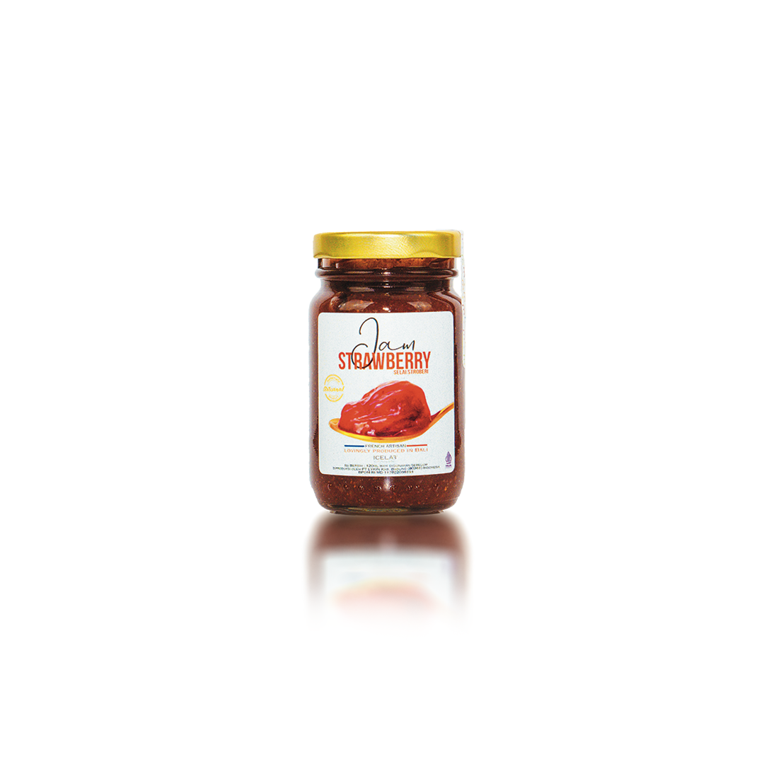Strawberry Jam in Small Jar