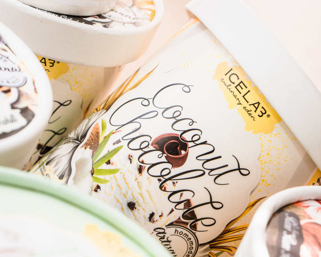 Coconut Vegan Gelato | Dairy-Free & Plant-Based | IceLab Indonesia