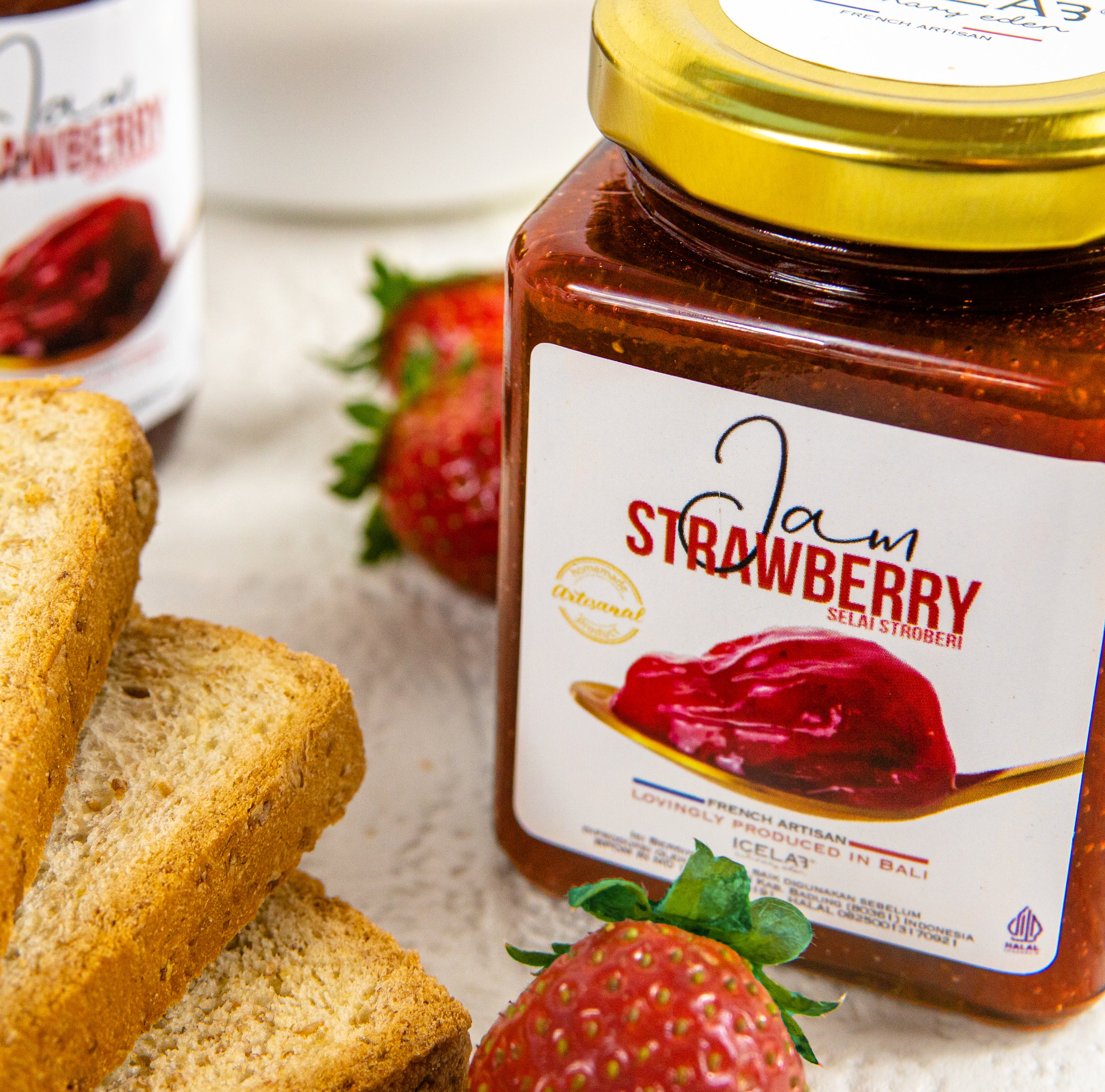 Delicious Strawberry Jam from Icelab