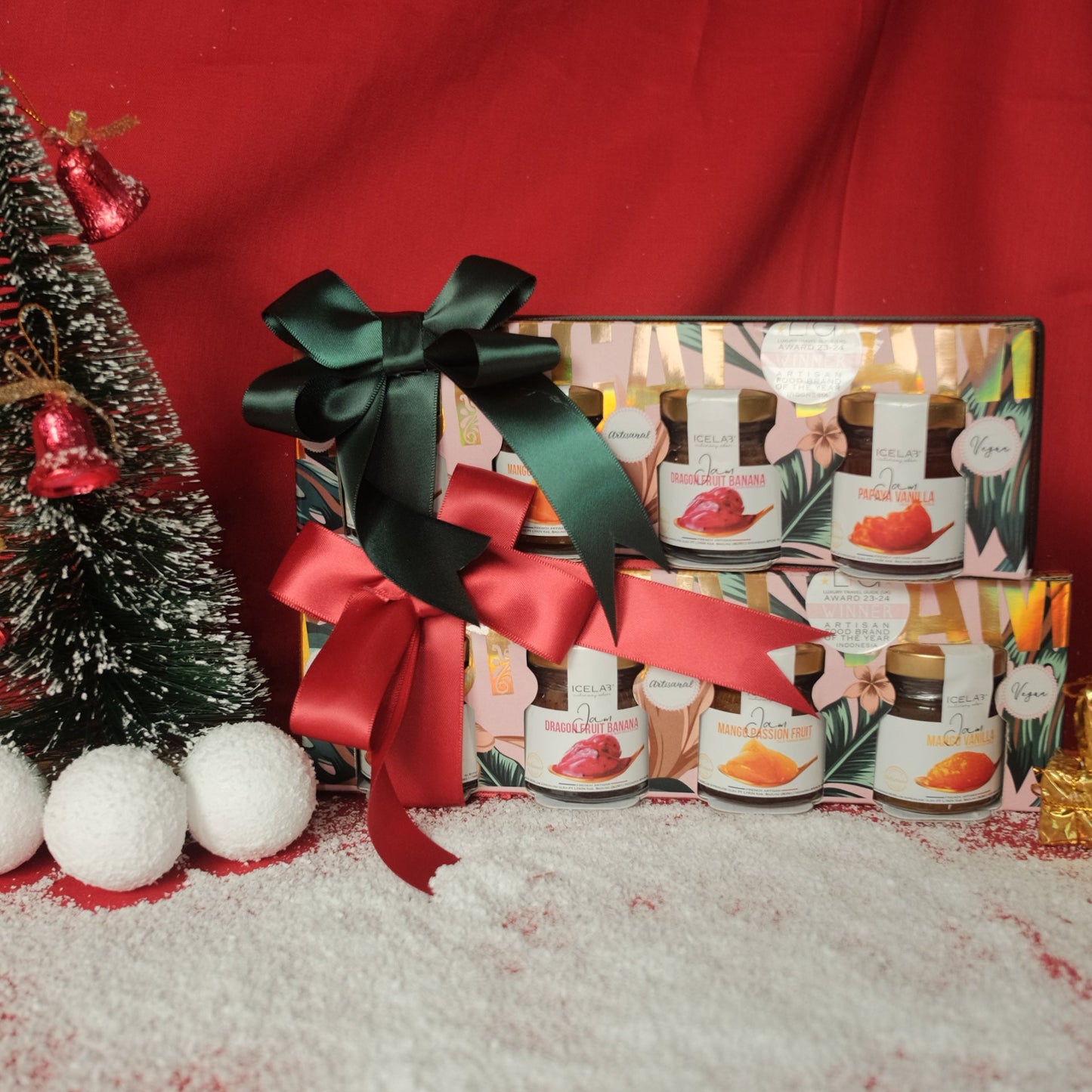 Hampers Mini Tropical Box 4 Jams